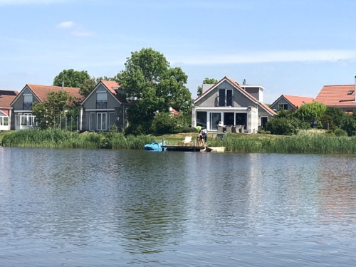 am offenen Fahrwasser